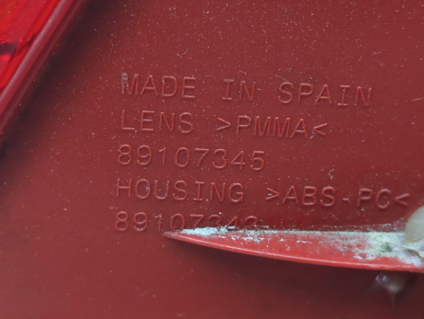 2012-2015 Audi A6 Tail Light Assembly Driver Left OEM P/N:89107345 Fits Fits 2012 2013 2014 2015 OEM Used Auto Parts - Oemus