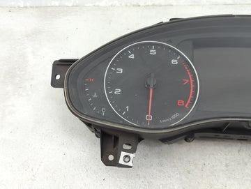 2012-2015 Audi A6 Instrument Cluster Speedometer Gauges P/N:4G8920950L 0263678025 Miles:111K Fits Fits 2012 2013 2014 2015 OEM Used Auto Parts