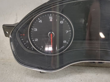 2012-2015 Audi A6 Instrument Cluster Speedometer Gauges P/N:4G8 920 982 F Miles: Fits Fits 2012 2013 2014 2015 OEM Used Auto Parts