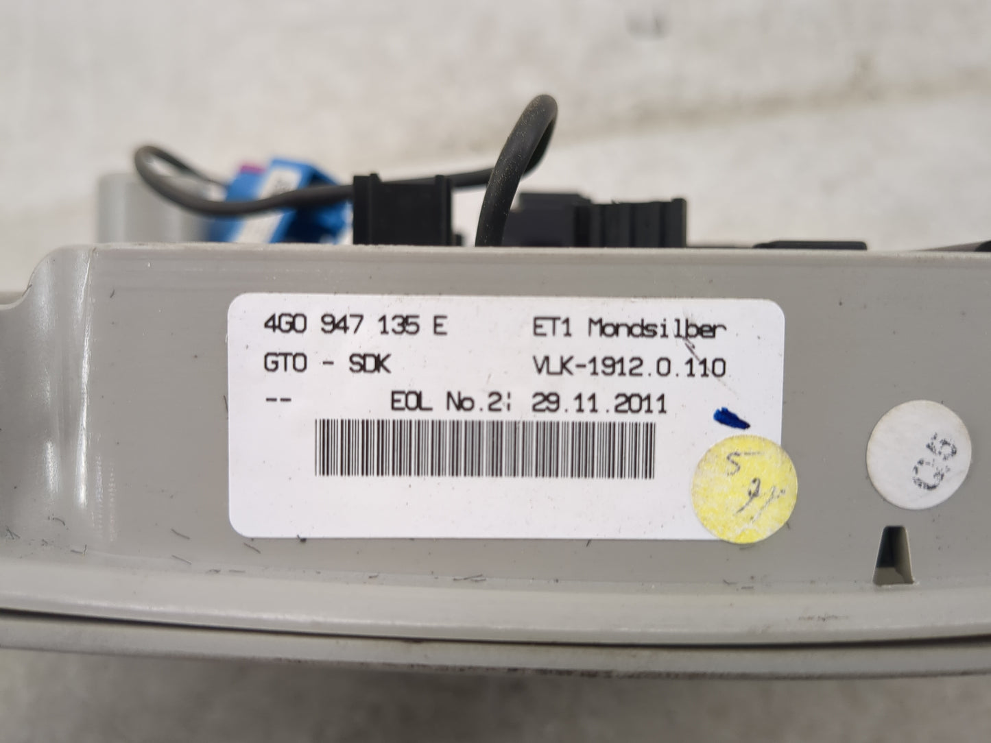 2012-2018 Audi A6 Overhead Roof Console 1458253 - Oemusedautoparts1.com