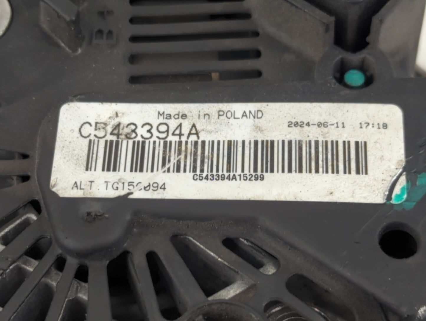2009-2012 Audi Q5 Alternator Replacement Generator Charging Assembly Engine OEM Fits Fits 2008 2009 2010 2011 2012 OEM Used