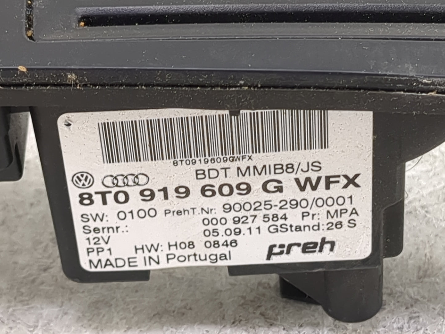 2009-2017 Audi Q5 Radio Control Panel 1455984 - Oemusedautoparts1.com