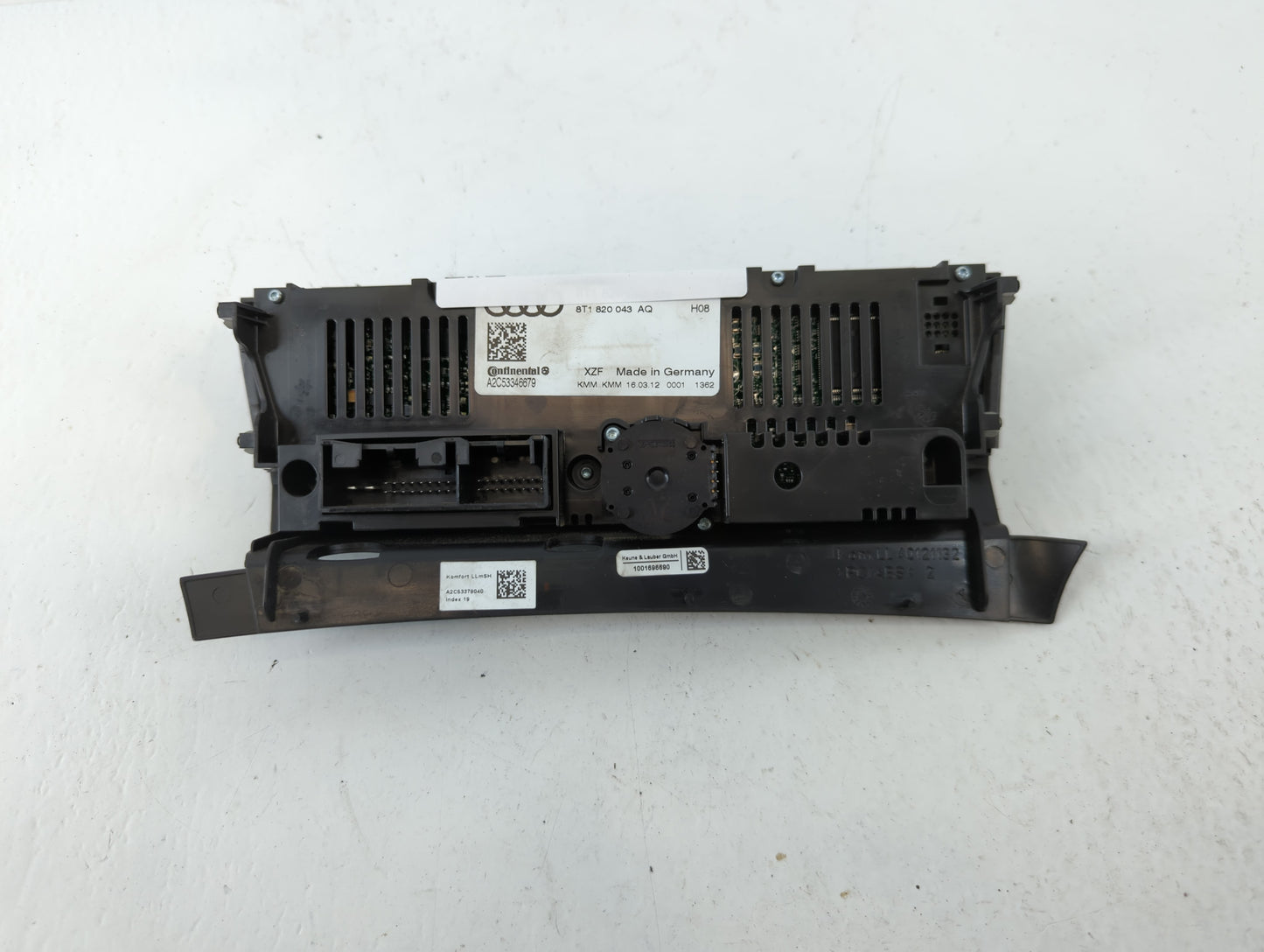 2009-2012 Audi Q5 Climate Control Module Temperature AC/Heater Replacement P/N:8T1 820 043 AQ Fits OEM Used Auto Parts - Oem