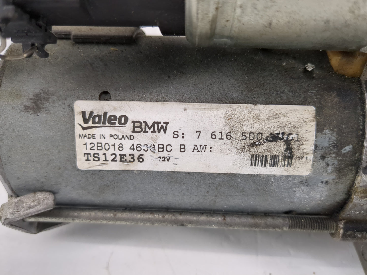 2012-2013 Bmw 135i Car Starter Motor Solenoid OEM Fits Fits 2011 2012 2013 2014 2015 2016 OEM Used Auto Parts - Oemusedautop