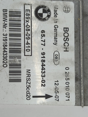 Bmw 328 Safety Restraint Srs Airbag Control Module 1448840