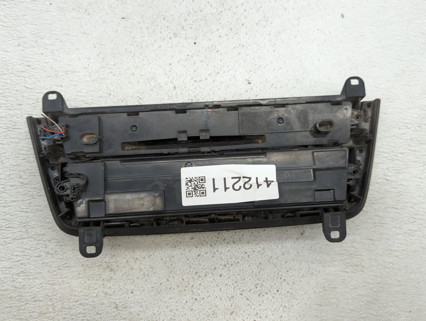 2012-2014 Bmw 328i Climate Control Module Temperature AC/Heater Replacement P/N:6131 9261099-02 6411 9263302-01 Fits OEM Use