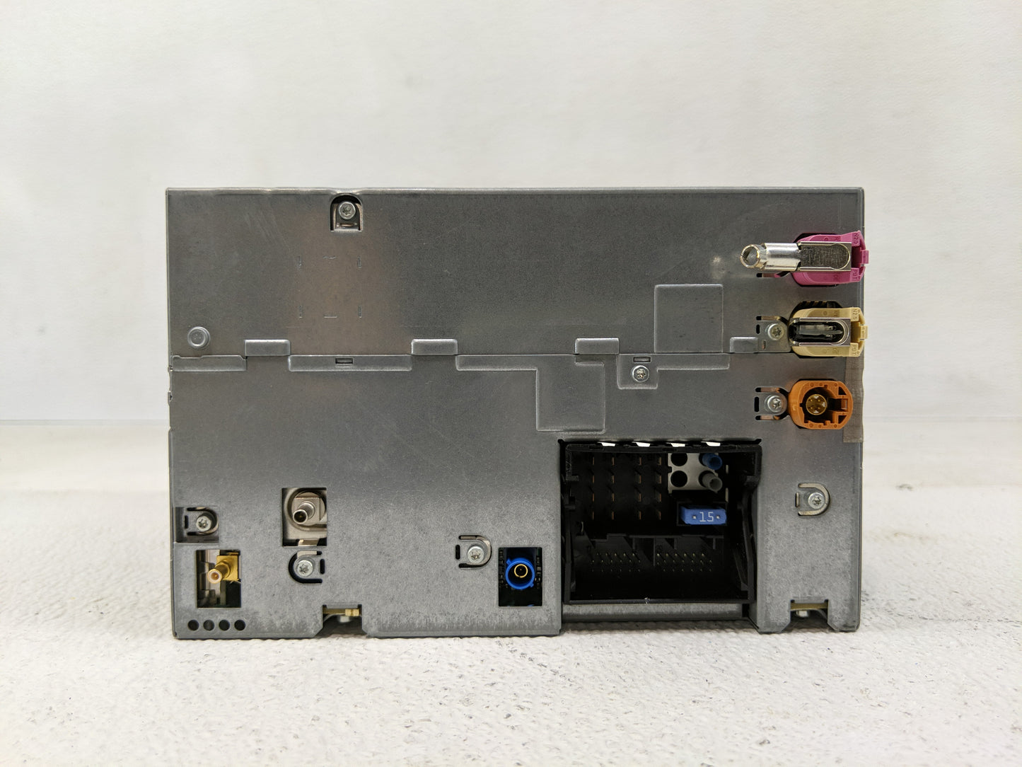 2011-2012 Bmw 528i Radio AM FM Cd Player Receiver Replacement P/N:9581J-0875262 Fits Fits 2011 2012 OEM Used Auto Parts - Oe