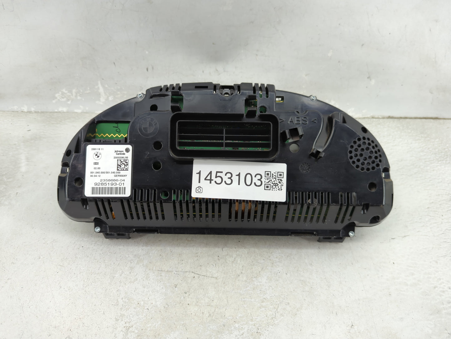 2011-2013 Bmw 535i Instrument Cluster Speedometer Gauges P/N:1 036 908 460 1044663, 731550 Miles: Fits Fits 2011 2012 2013 2