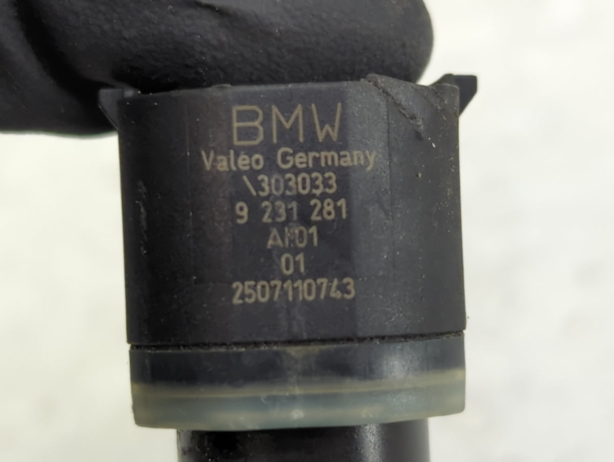 2012 Bmw 650i Front Park Assist Sensor Black 1456297 - Oemusedautoparts1.com