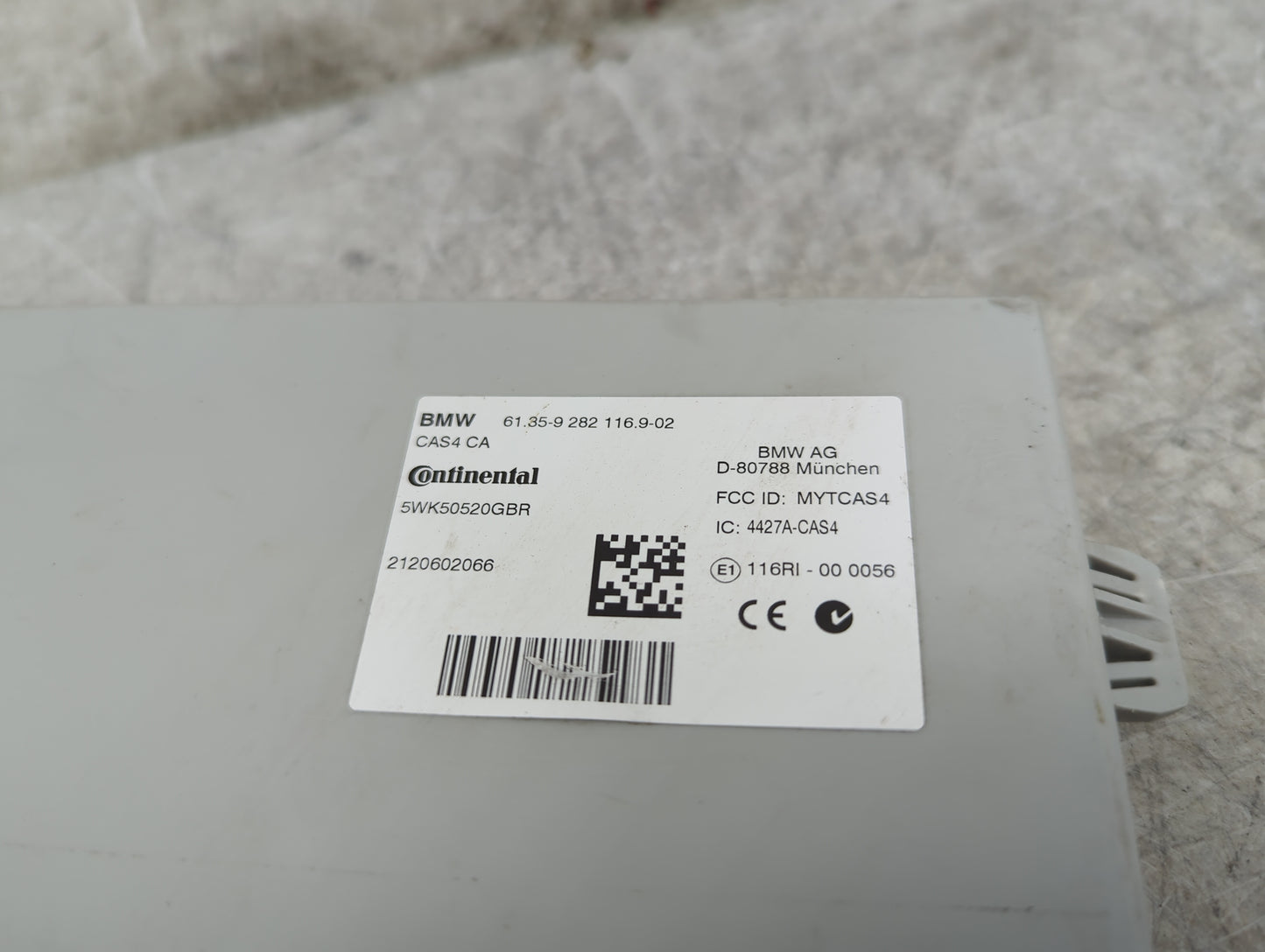 2012 Bmw 750 Body Control Module Bcm - Oemusedautoparts1.com