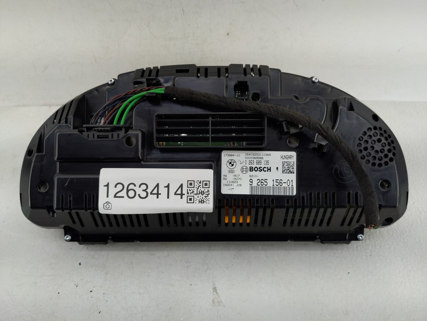 2012-2013 Bmw 750i Instrument Cluster Speedometer Gauges P/N:173884-10 Fits Fits 2011 2012 2013 2014 OEM Used Auto Parts - O