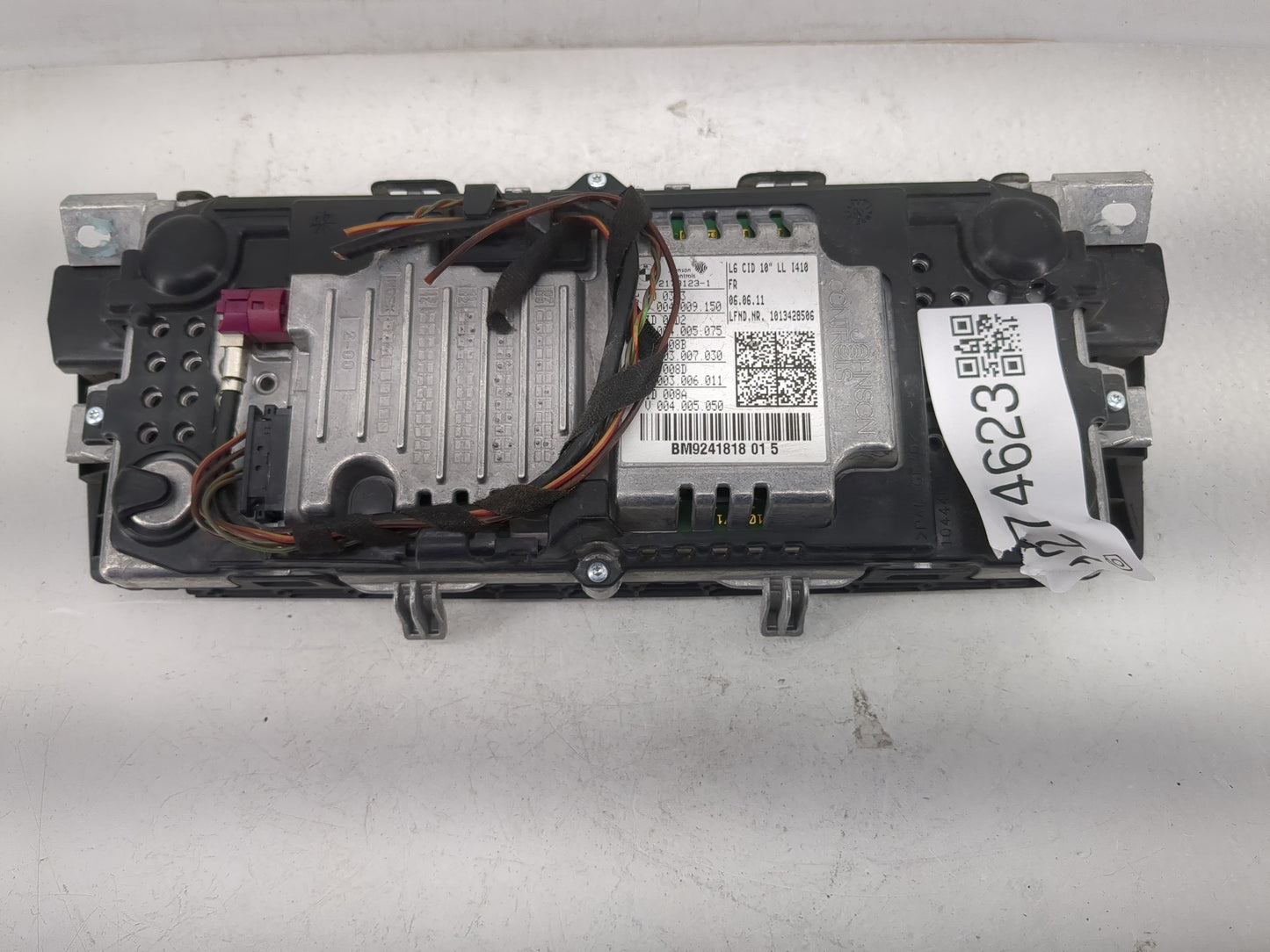 2011-2015 Bmw 750i Radio AM FM Cd Player Receiver Replacement P/N:BM9241818 Fits Fits 2011 2012 2013 2014 2015 OEM Used Auto