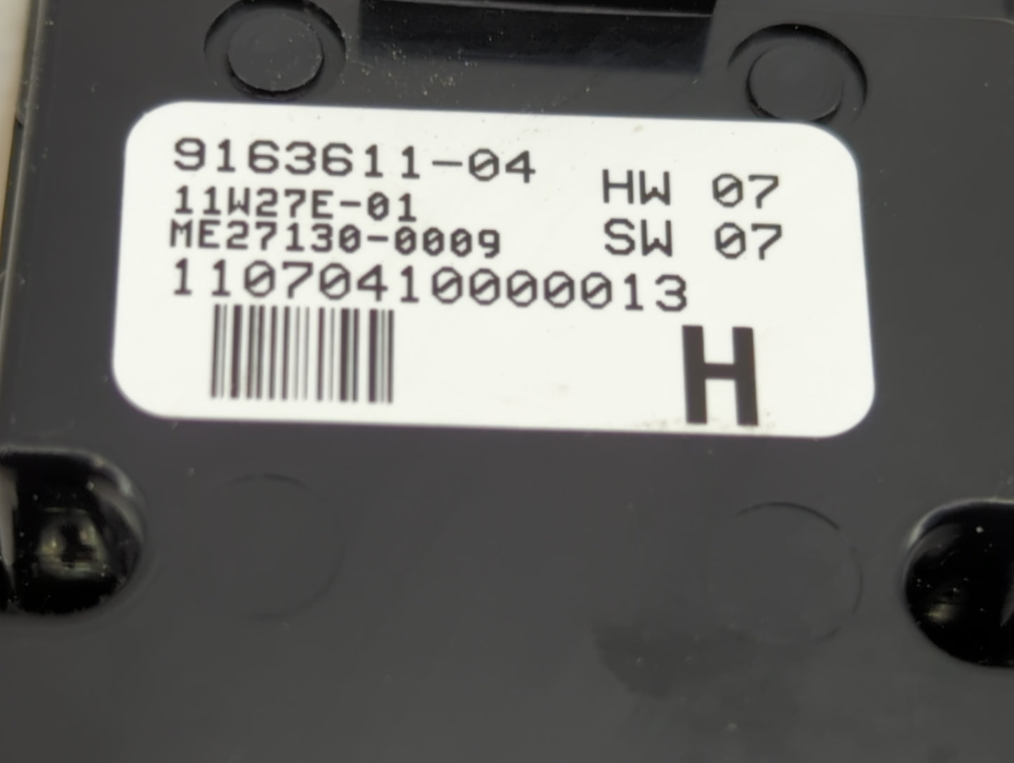2009-2015 Bmw 750i Master Power Window Switch Replacement Driver Side Left P/N:9163611-04 Fits OEM Used Auto Parts - Oemused