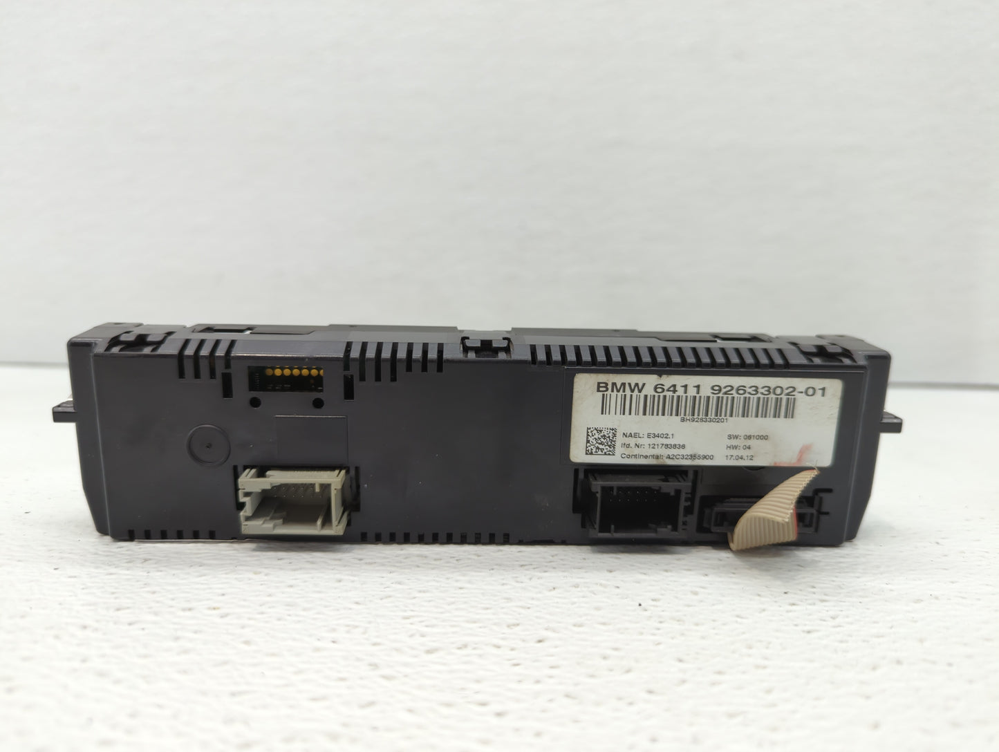 2012-2015 Bmw X1 Climate Control Module Temperature AC/Heater Replacement P/N:6411 9263302-01 6411 9292262-02 Fits OEM Used