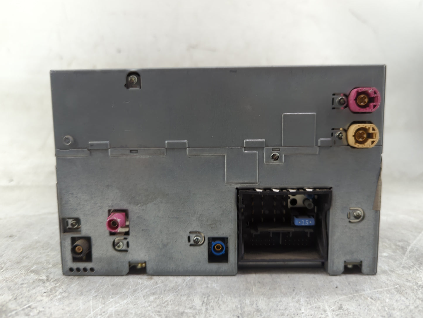 2012 Bmw X5 Radio AM FM Cd Player Receiver Replacement P/N:9257201 958505982076226, 250382 10 Fits OEM Used Auto Parts - Oem