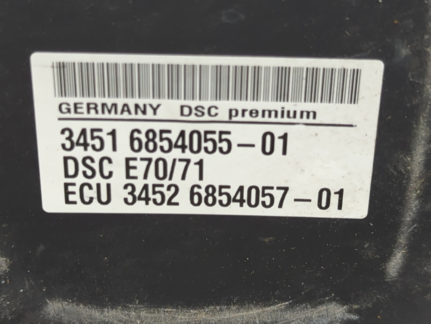 2007-2013 Bmw X5 ABS Pump Control Module Replacement P/N:34516854055-01 34526854057-01 Fits OEM Used Auto Parts - Oemusedaut