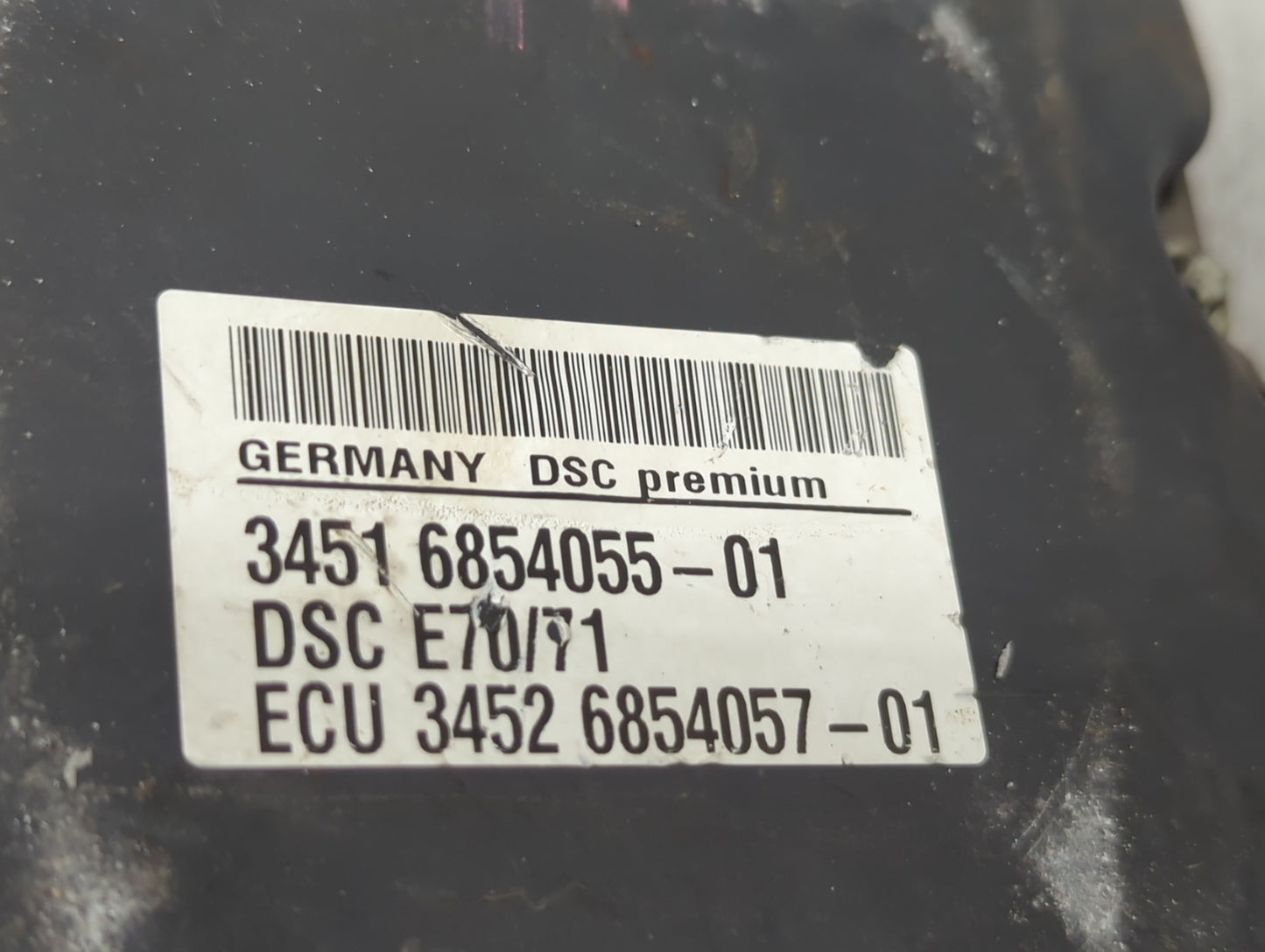 2007-2013 Bmw X5 ABS Pump Control Module Replacement P/N:3451 6854055-01 Fits Fits 2007 2008 2009 2010 2011 2012 2013 2014 O