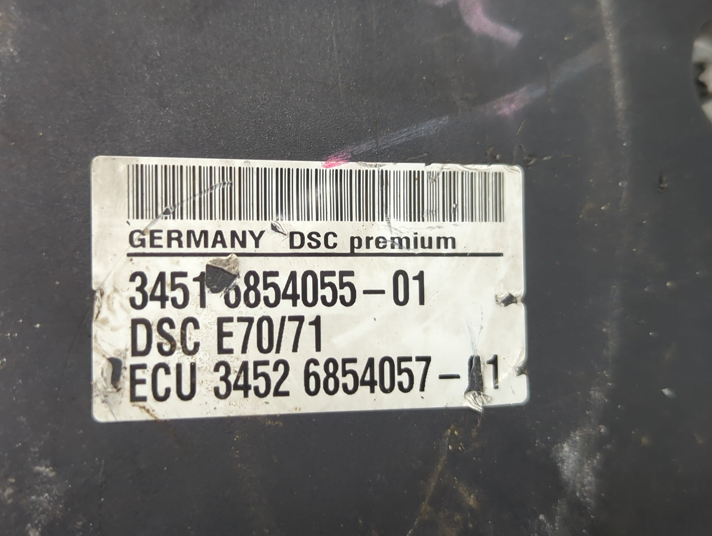 2007-2013 Bmw X5 ABS Pump Control Module Replacement P/N:3451 6854055-01 Fits Fits 2007 2008 2009 2010 2011 2012 2013 2014 O