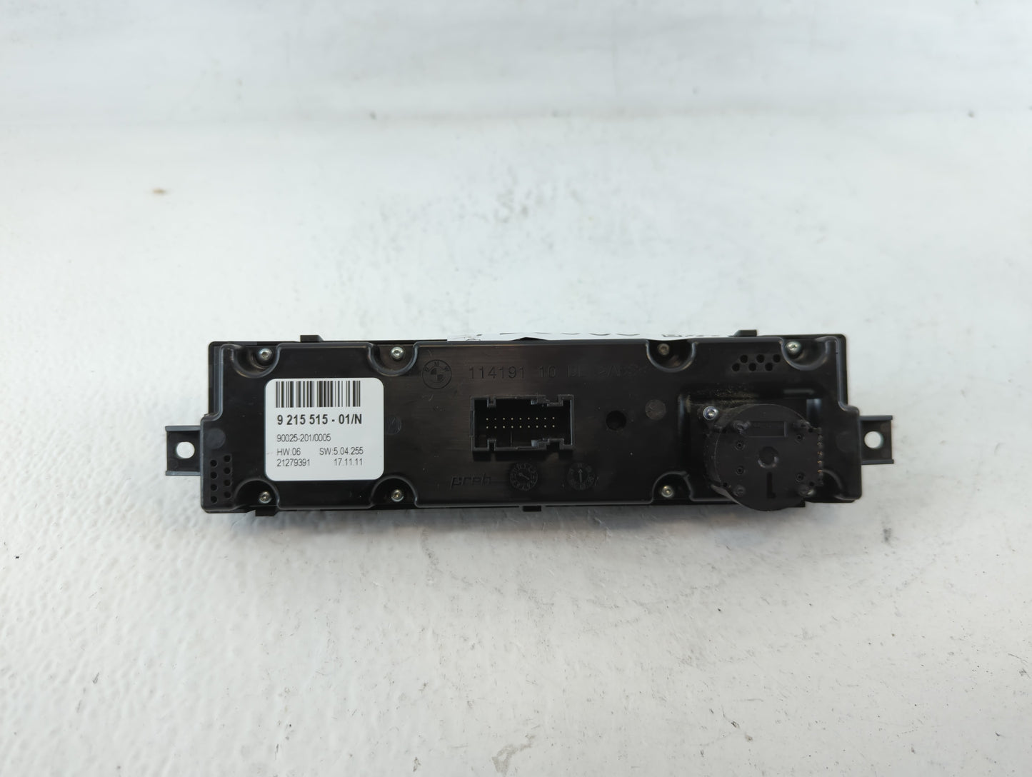 2007-2013 Bmw X5 Climate Control Module Temperature AC/Heater Replacement P/N:21279391 90025-201 Fits OEM Used Auto Parts -