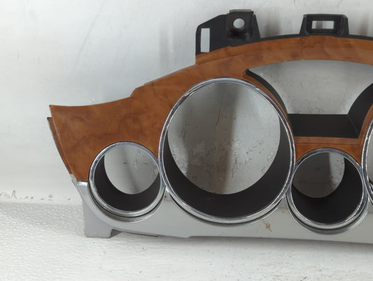 2012 Buick Enclave Instrument Cluster Bezel