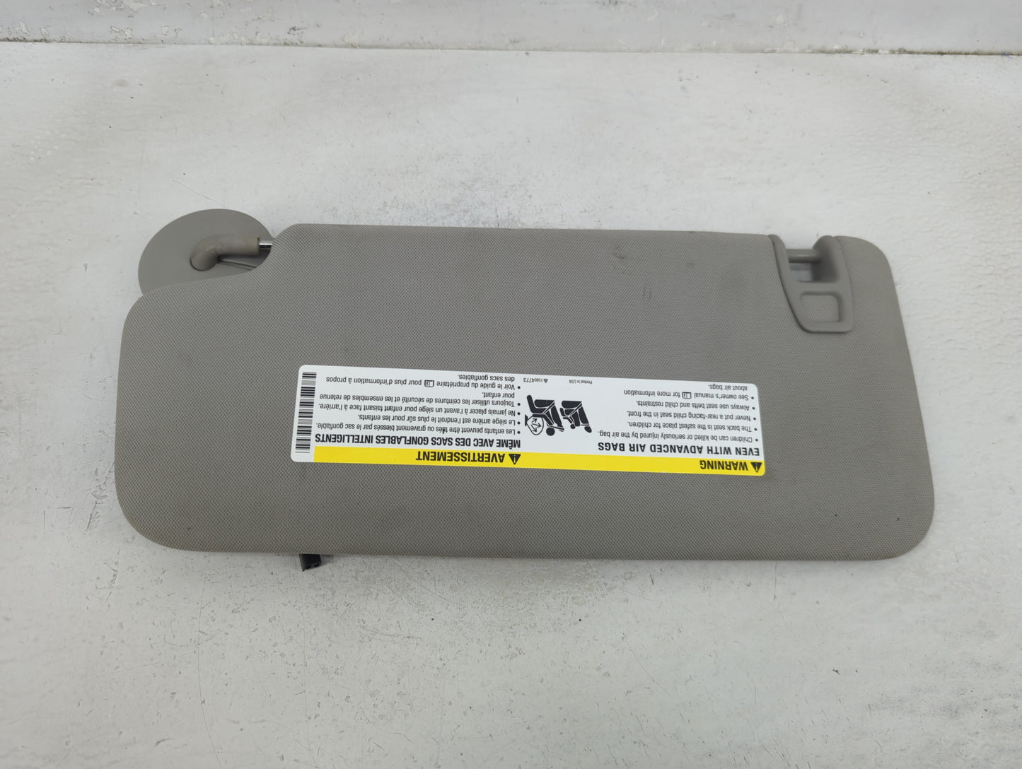 2008-2017 Buick Enclave Sun Visor Shade Replacement Passenger Right Mirror Fits OEM Used Auto Parts - Oemusedautoparts1.com