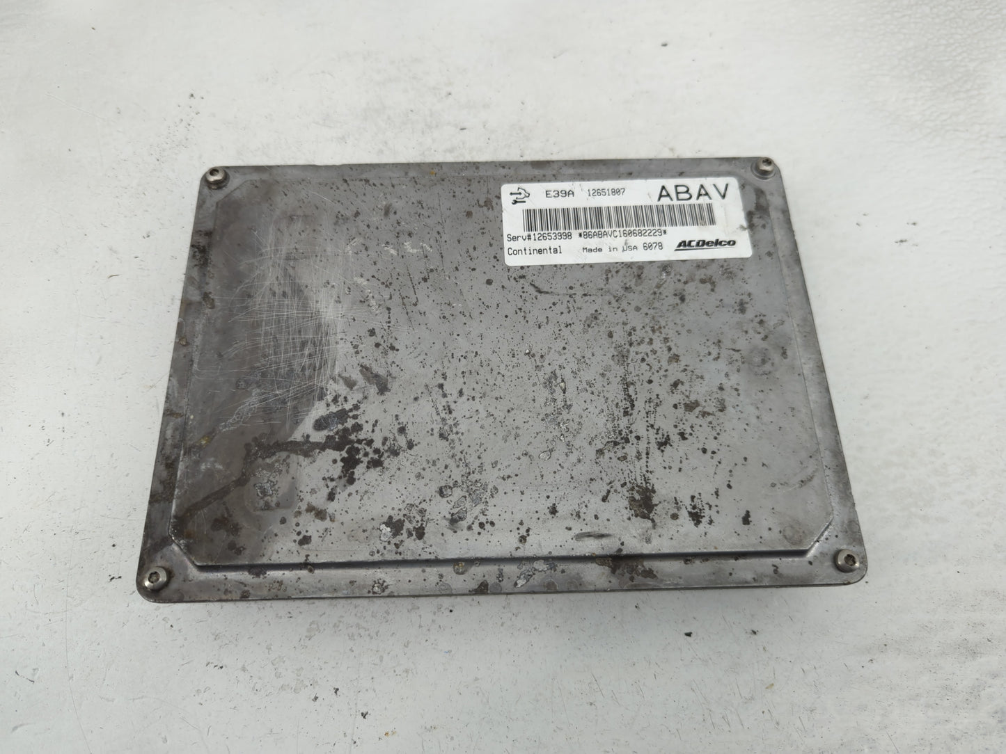 2012 Buick Lacrosse PCM Engine Control Computer ECU ECM PCU OEM P/N:12651807 Fits Fits 2013 2014 2015 2016 OEM Used Auto Par