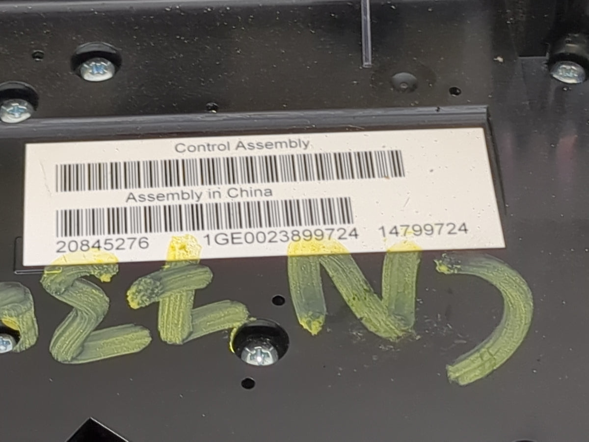2012 Buick Lacrosse Radio Control Panel 1506788 - Oemusedautoparts1.com