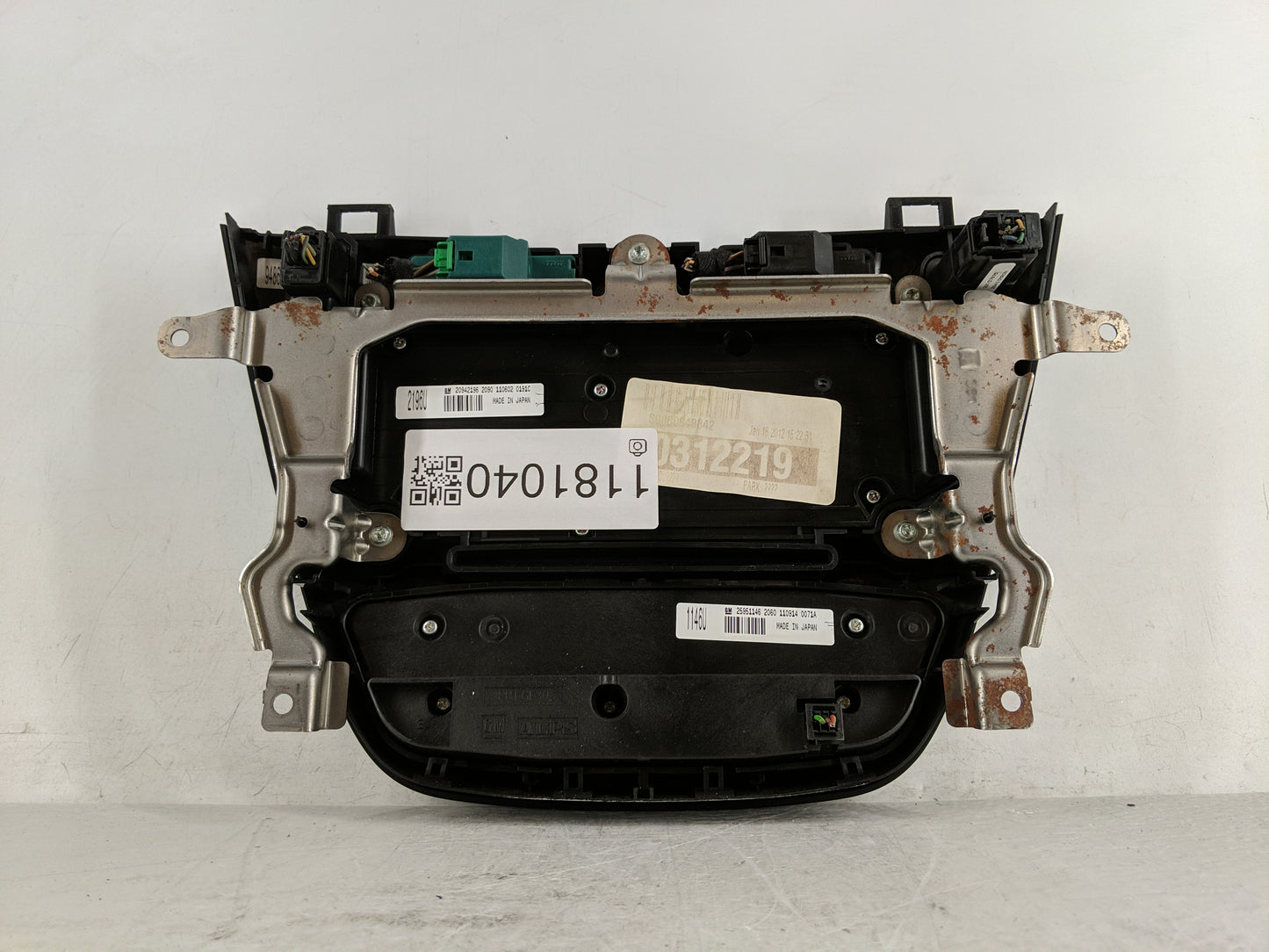 2012-2013 Buick Regal Radio AM FM Cd Player Receiver Replacement P/N:25951146 Fits Fits 2012 2013 OEM Used Auto Parts - Oemu