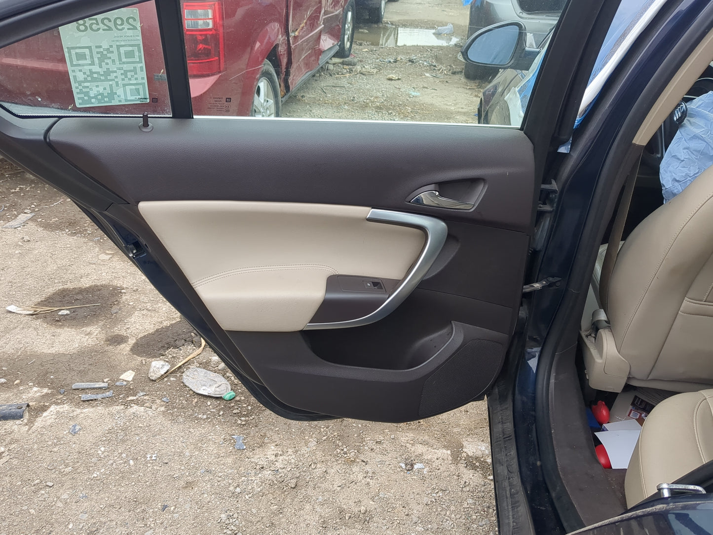 2011-2017 Buick Regal Driver Rear Door Oem 1211100 - Oemusedautoparts1.com