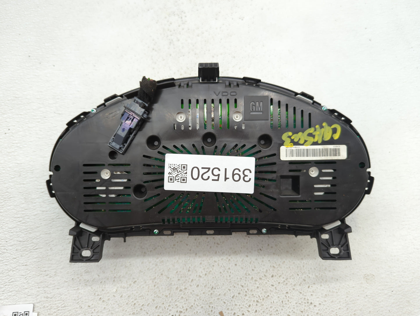 2012 Buick Regal Instrument Cluster Speedometer Gauges P/N:22855498 22840504 Fits OEM Used Auto Parts - Oemusedautoparts1.co