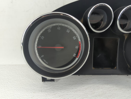 2012 Buick Regal Instrument Cluster Speedometer Gauges P/N:22855498 22840504 Fits OEM Used Auto Parts