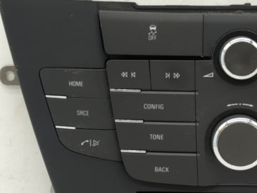 2012-2013 Buick Regal Radio Control Panel