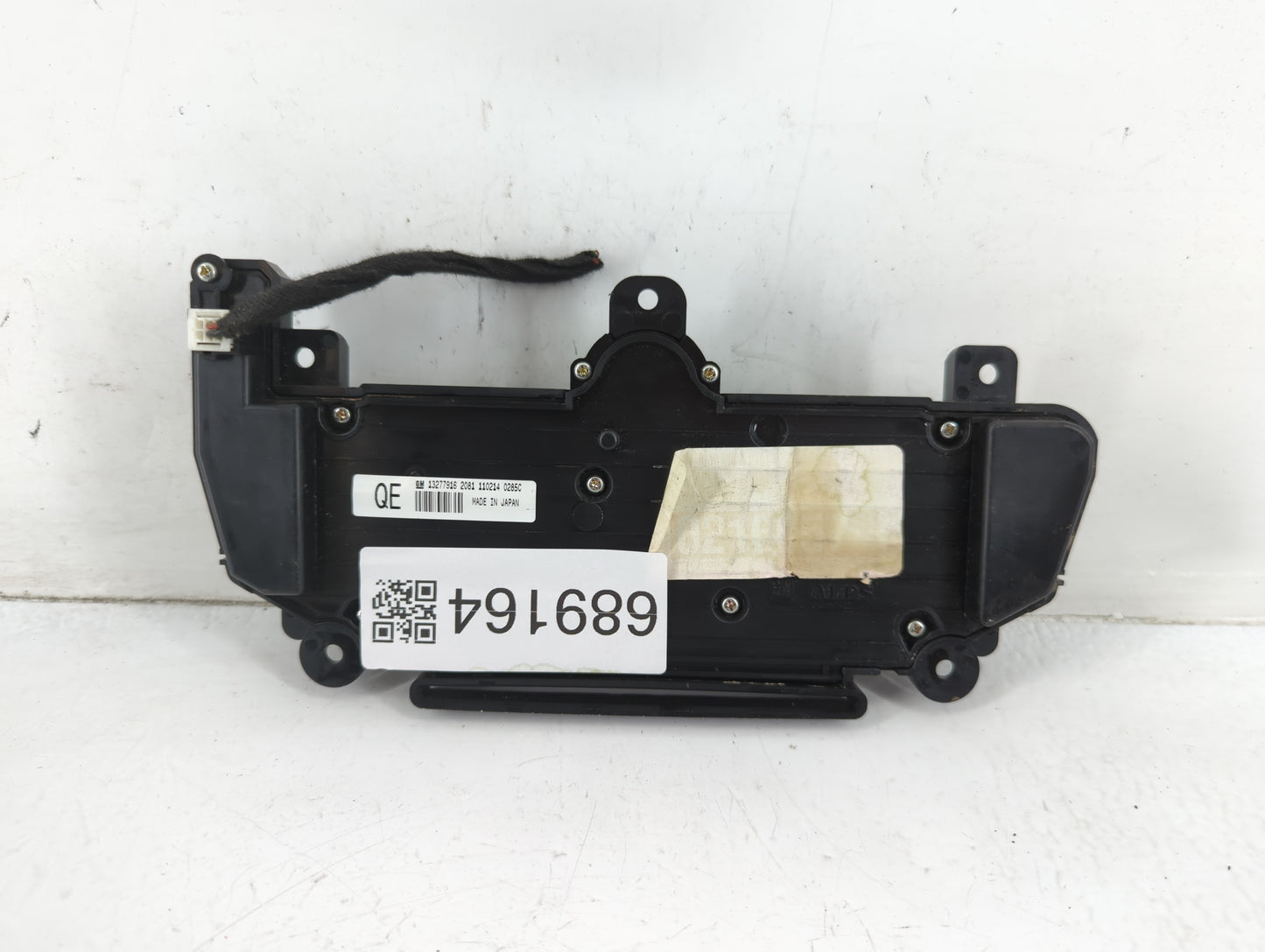 2012-2013 Buick Regal Climate Control Module Temperature AC/Heater Replacement P/N:13277916 2081 Fits Fits 2012 2013 OEM Use