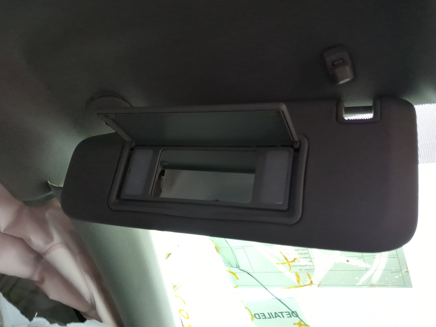 2011-2015 Buick Regal Sun Visor Shade Replacement Driver Left Mirror Fits Fits 2011 2012 2013 2014 2015 OEM Used Auto Parts