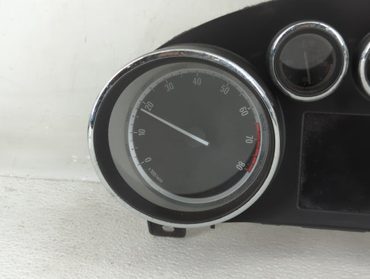 2012 Buick Verano Instrument Cluster Speedometer Gauges P/N:22909705 Fits OEM Used Auto Parts