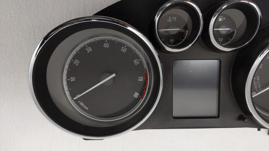 2012 Buick Verano Instrument Cluster Speedometer Gauges P/N:22909705 22870834 Fits OEM Used Auto Parts