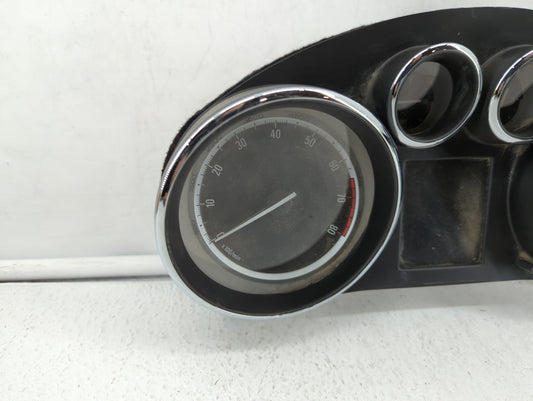 2012 Buick Verano Instrument Cluster Speedometer Gauges P/N:22909705 22870834 Fits OEM Used Auto Parts