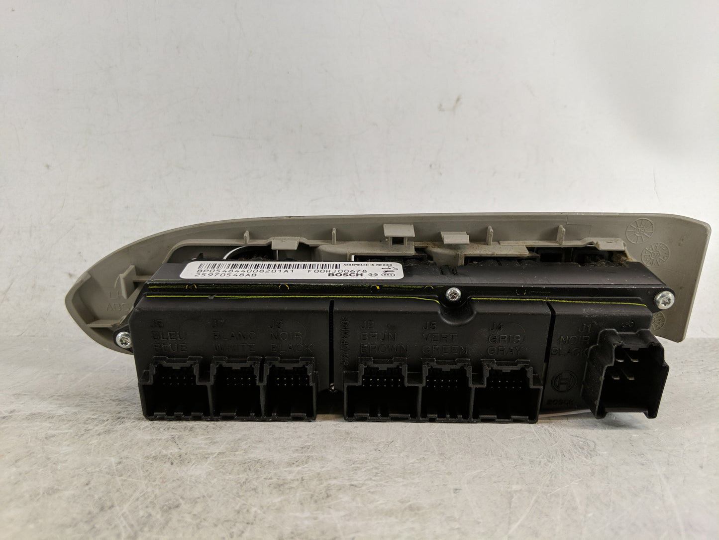 2010-2012 Cadillac Cts Master Power Window Switch Replacement Driver Side Left P/N:25783500AD Fits Fits 2010 2011 2012 OEM U