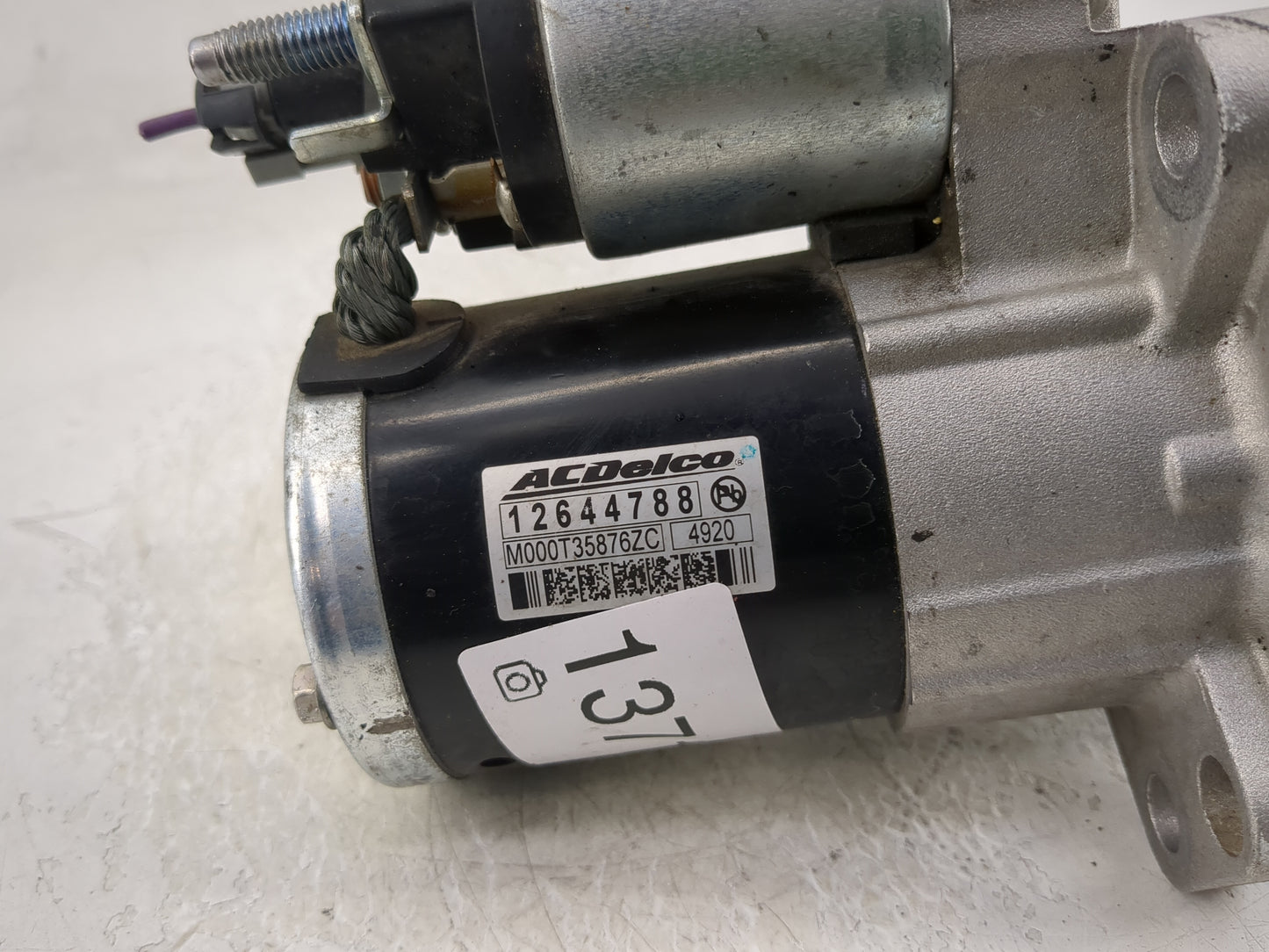 2008-2015 Cadillac Cts Car Starter Motor Solenoid OEM P/N:M000T35876ZC 12644788 Fits Fits 2008 2009 2010 2011 2012 2013 2014