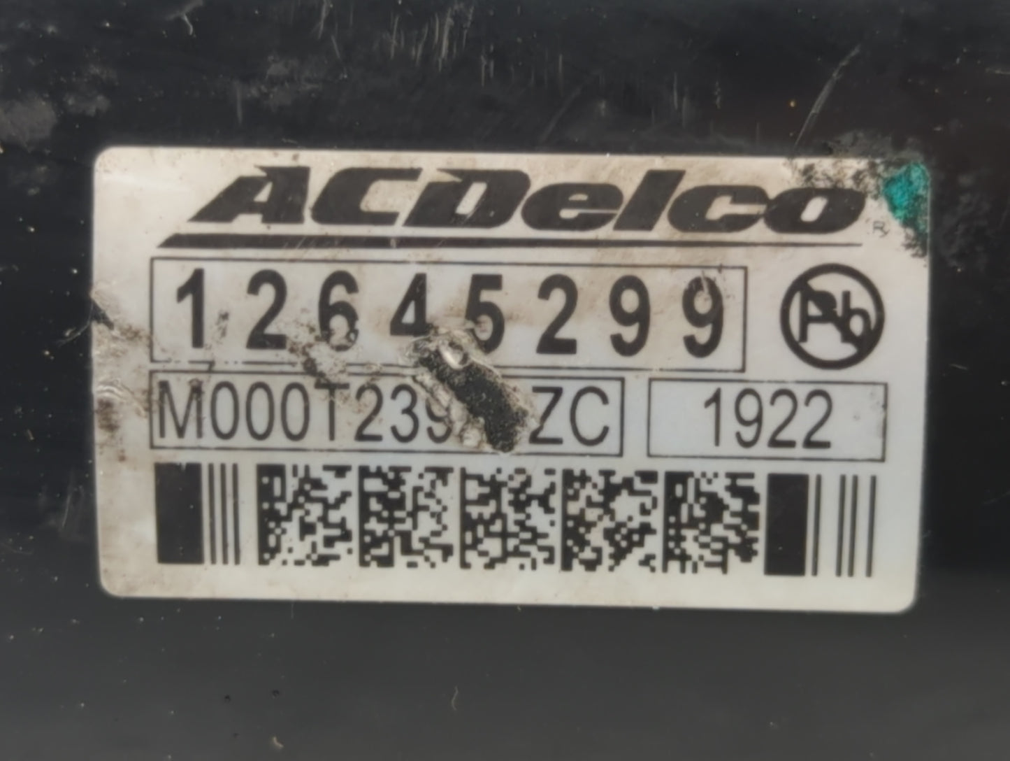 2008-2015 Cadillac Cts Car Starter Motor Solenoid OEM P/N:12645299 Fits Fits 2008 2009 2010 2011 2012 2013 2014 2015 OEM Use