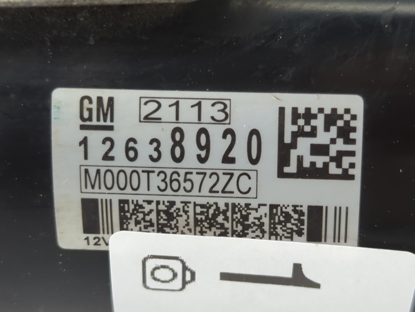 2010-2016 Cadillac Srx Car Starter Motor Solenoid OEM P/N:12638920 Fits OEM Used Auto Parts - Oemusedautoparts1.com