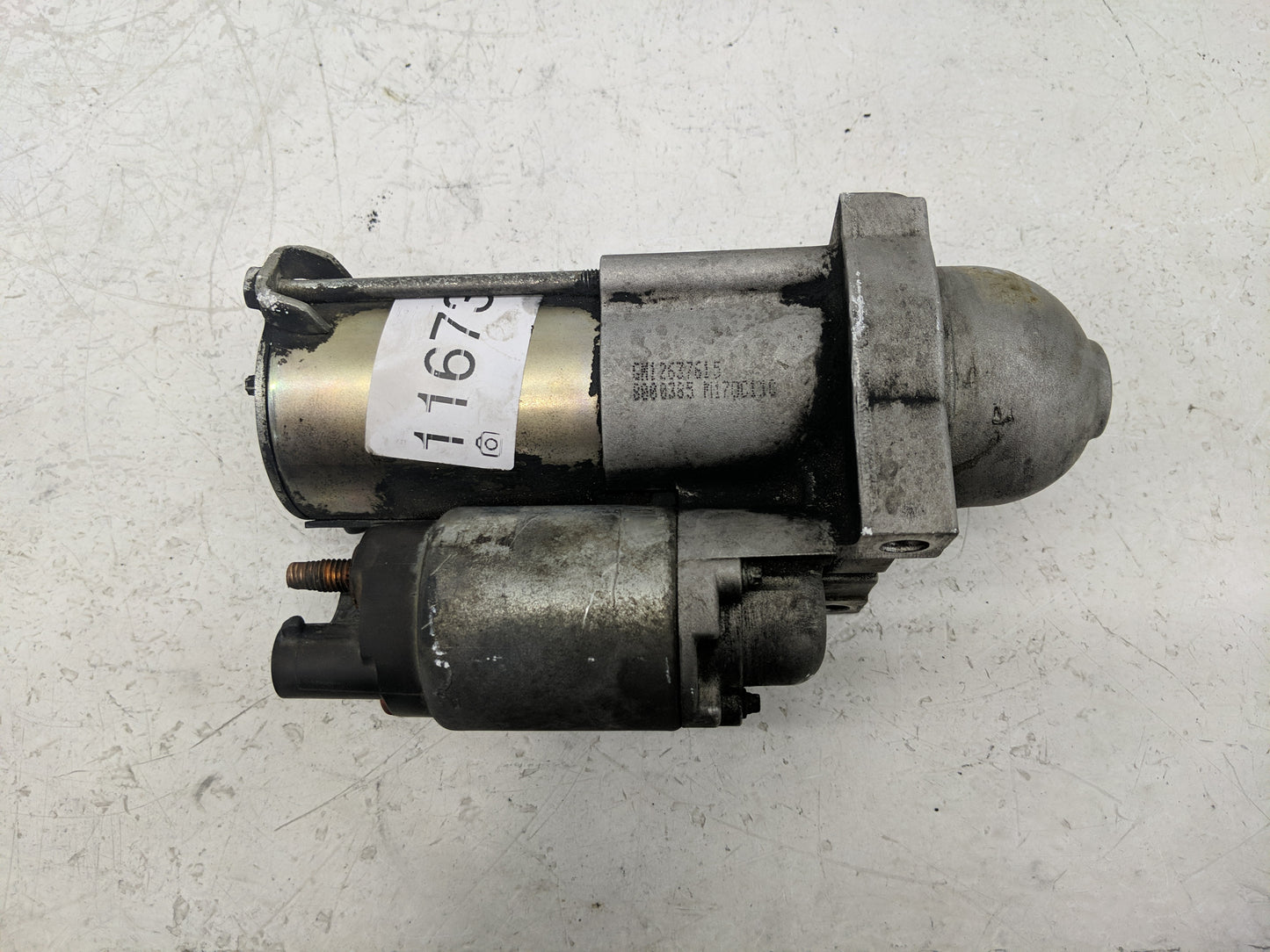 2012 Chevrolet Avalanche 1500 Car Starter Motor Solenoid OEM P/N:GM12637615 Fits Fits 2009 2010 2011 2013 2014 2015 2016 201