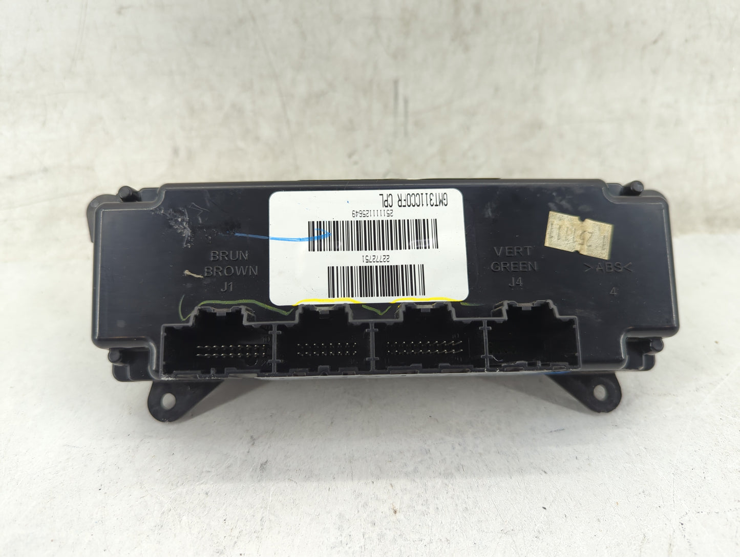 2012 Chevrolet Captiva Climate Control Module Temperature AC/Heater Replacement P/N:22740282 GMT311CC00FR Fits OEM Used Auto