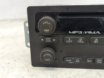 2006-2012 Chevrolet Colorado Radio AM FM Cd Player Receiver Replacement P/N:20161564 25998449 Fits OEM Used Auto Parts