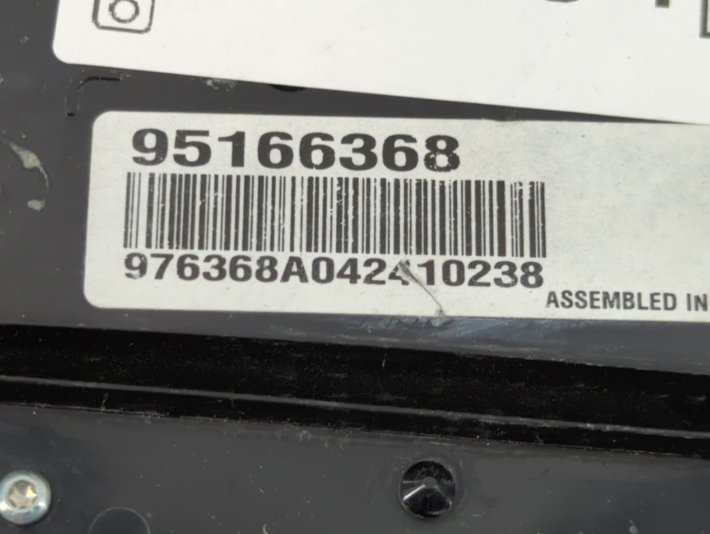 2012-2016 Chevrolet Cruze Radio AM FM Cd Player Receiver Replacement P/N:95166368 Fits Fits 2012 2013 2014 2015 2016 OEM Use