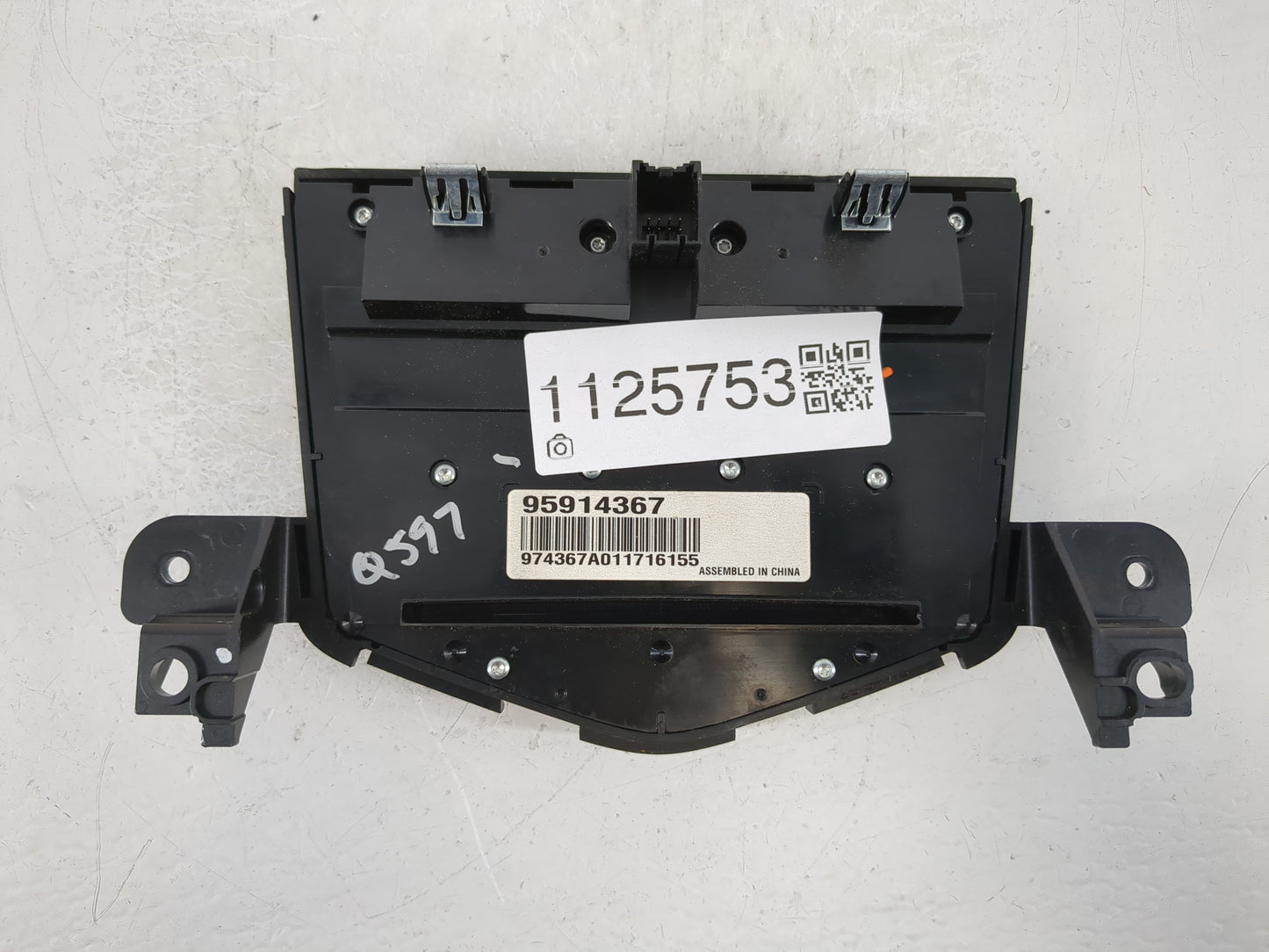 2012-2016 Chevrolet Cruze Radio AM FM Cd Player Receiver Replacement P/N:95914367 Fits Fits 2012 2013 2014 2015 2016 OEM Use