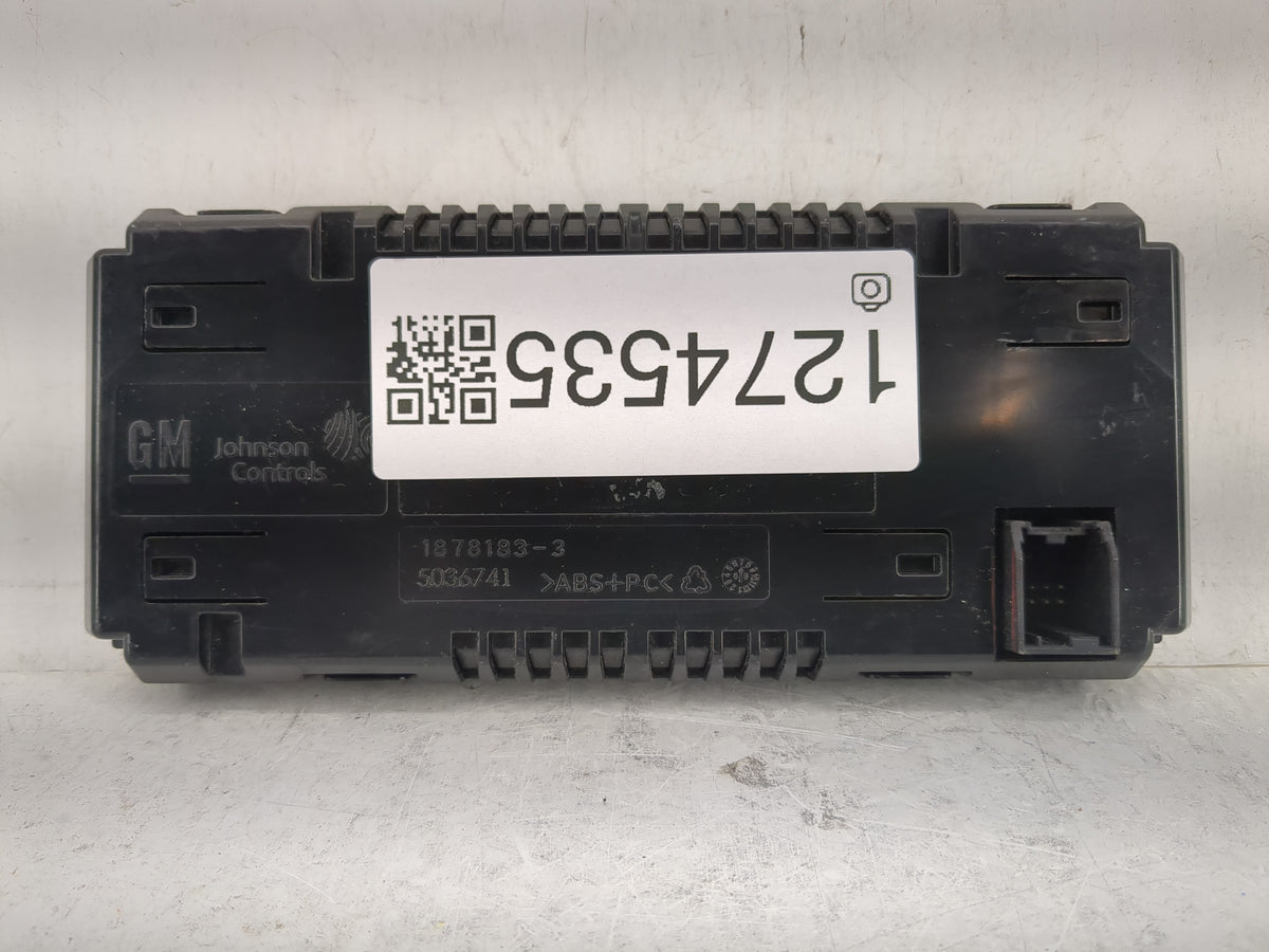 2011-2016 Chevrolet Cruze Information Radio Display Screen 1274535 - Oemusedautoparts1.com
