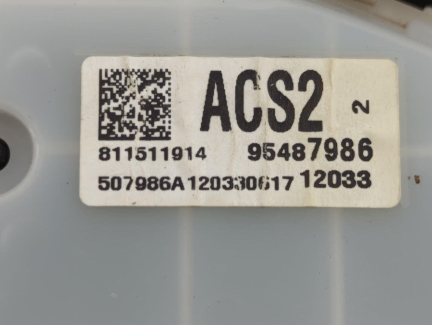 2012 Chevrolet Cruze Instrument Cluster Speedometer Gauges P/N:811511914 Fits OEM Used Auto Parts - Oemusedautoparts1.com