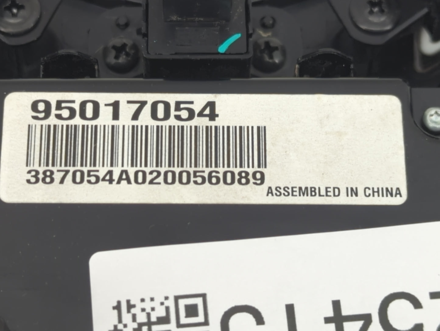 2011-2012 Chevrolet Cruze Climate Control Module Temperature AC/Heater Replacement P/N:95017054 Fits Fits 2011 2012 OEM Used