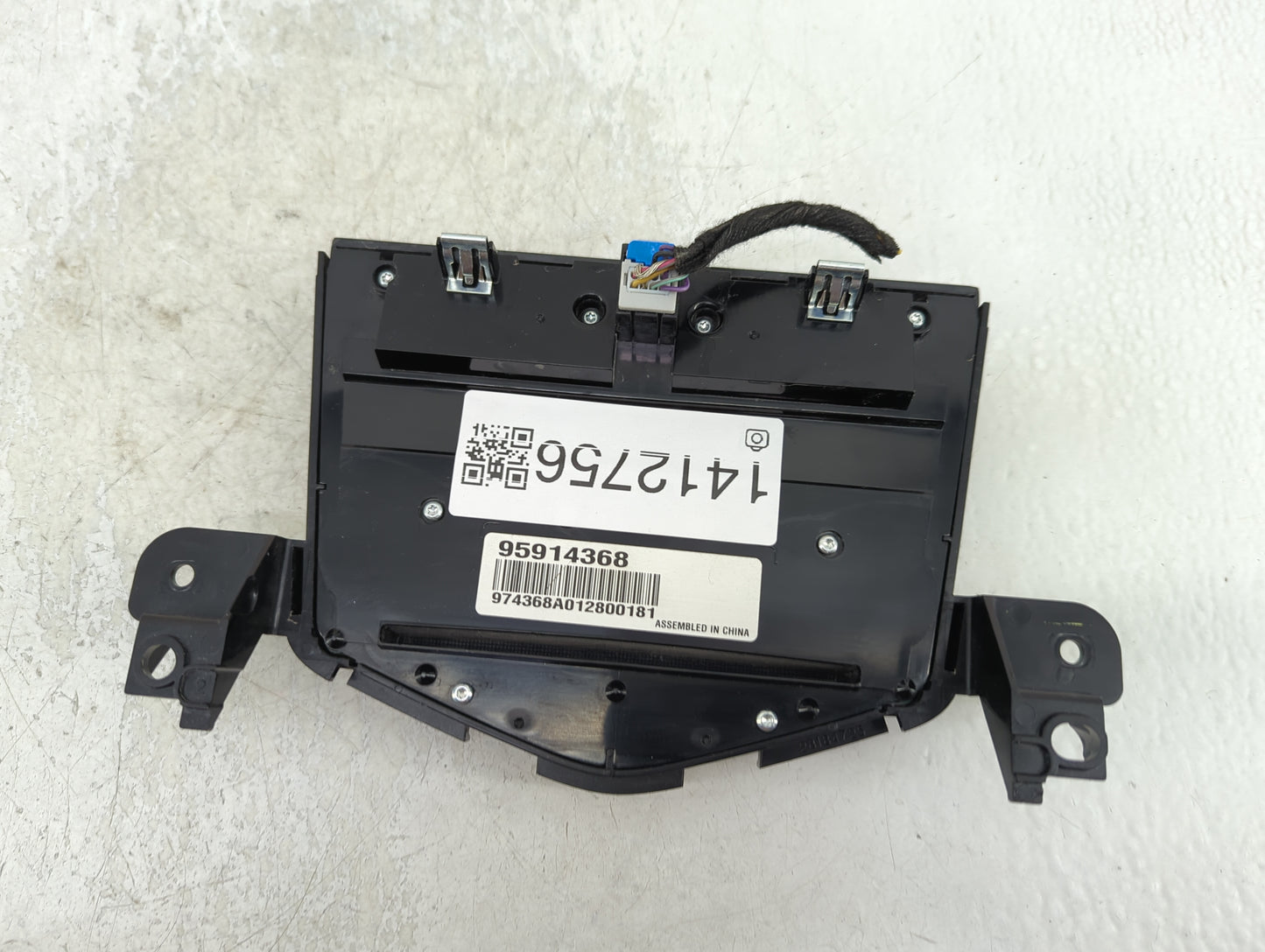 2012-2016 Chevrolet Cruze Radio AM FM Cd Player Receiver Replacement P/N:95914368 Fits Fits 2012 2013 2014 2015 2016 OEM Use